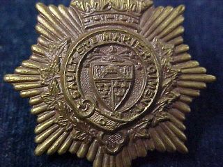 Orig Pre WW2 Collar Badge The Sault Ste Marie Regiment 