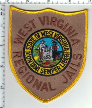 State Of West Virginia Regional Jails 1st Issue Shoulder Patch