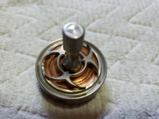 Billetspin Infected Specimen Precision Spinning Top Ss Cu Stainless Steel Copper
