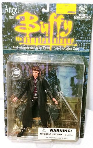 Angel From Buffy The Vampire Slayer Action Figure Moore Collectibles Nip