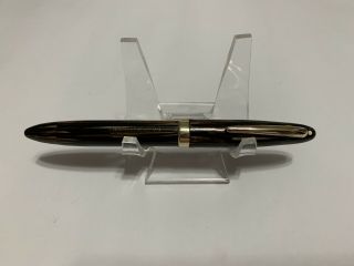 Vintage Sheaffer Statesman 1000 Wd Golden Brown Gft Vac - Fil 14k Nib Fountain Pen