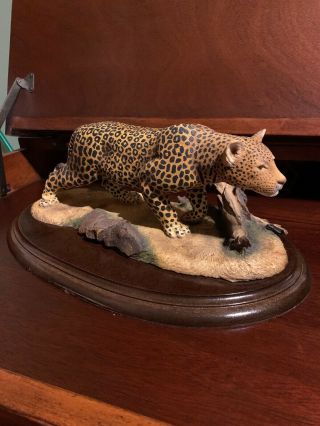 Cheetah Silkwoods Of Knysna Hand Crafted Collectors Statue 19/500 South Africa