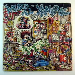 Weird Al Yankovic Self Titled Lp 1983 Gold Stamp Promo Pz 38679 Vinyl Record