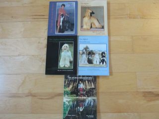 The Afghan Hound Review 5 Issues 1981,  Missing May/june; 5 Issues 1979 Total 10