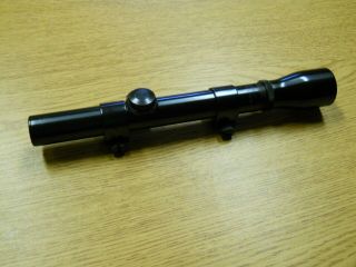 Vintage Weaver K2.  5 60 - B Rifle Scope 2.  5 Power El Paso Tx.  Crosshairs With Dot