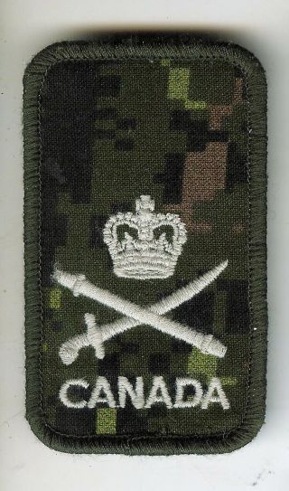 Obsolete Modern Canadian Army Cadpat Lieutenant General Patch