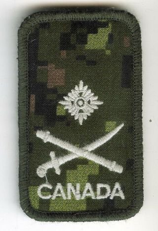 Obsolete Modern Canadian Army Cadpat Major General Patch