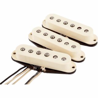Fender American Vintage Stratocaster 57/62 Guitar Pickup Set In White