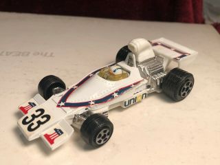 Vintage 1976 Evel Knievel Ideal Formula One Indy Race Car 33 Hong Kong Collector