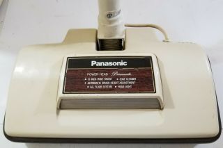 Vintage Panasonic Jet Flo MC - 883 Vacuum Cleaner MC - 615 Power Nozzle,  Hose,  Bags 3