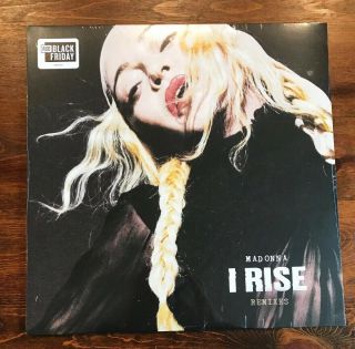 Madonna Vinyl Lp I Rise Remixes 12 " Limited Edition 2019 Rsd Black Friday