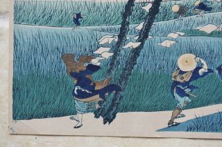 Hokusai - antique Japanese woodblock print from 36 Views of Mt Fuji 2