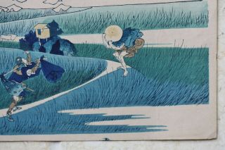 Hokusai - antique Japanese woodblock print from 36 Views of Mt Fuji 3