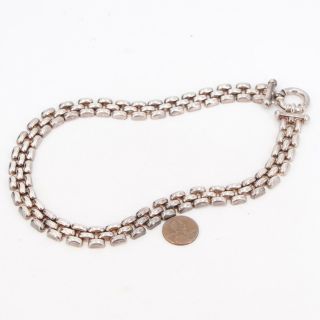 Sterling Silver - ITALY 13mm Panther Chain Link 17 
