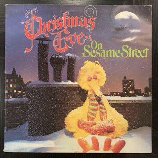 Christmas Eve On Sesame Street Lp 1980 Vinyl Record Album 12” 33 Muppets Holiday