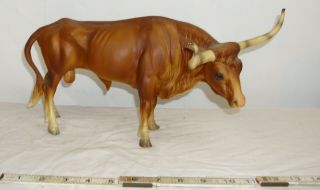 Breyer Texas Long Horn Bull Steer Full Size Male Figure