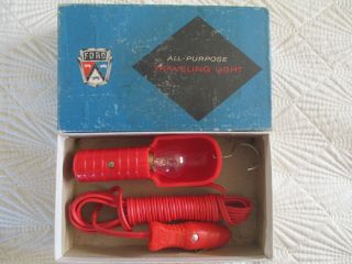 Vintage Ford Motor Co.  Automobile Nos Travel Light Lamp Promo Accessory