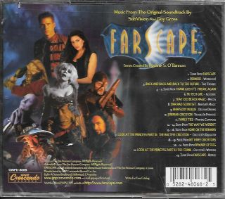 Farscape Television Series Seasons 1 and 2 Music Soundtrack CD GNP 2