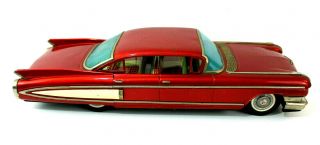 Yonezawa 1960 Cadillac 18 Inch Tin Friction Hardtop Car