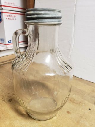 Speas Vinegar Half Gallon U - Sav - It Pitcher Jar Bottle
