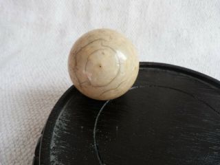 19thc Antique Victorian Chinese Canton Snooker Pool Ball C1880.