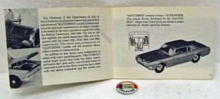 1969 Matchbox Collectors Club Official Handbook and Button USA 3