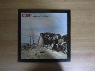 Rush - A Farewell To Kings Korea First Orig Vinyl Lp 1988 Insert