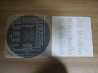 RUSH - A farewell To Kings Korea first Orig Vinyl LP 1988 INSERT 3