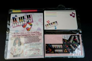 Vintage 1989 Lisa Frank Music Notes Pack - It Piano Keyboard Paper Cards Envelopes