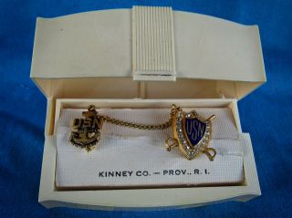 Vintage Wwii Us Navy Sweetheart Pin By Kinney Co