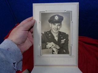 Photograph Of Ww2 Named U.  S.  Army Soldier