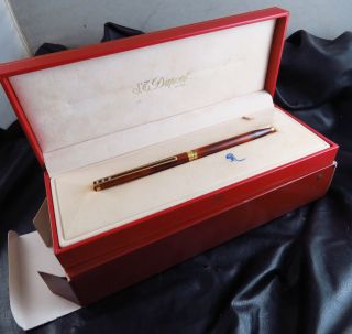 France Made S.  T Dupont Ballpoint Pen /w Box