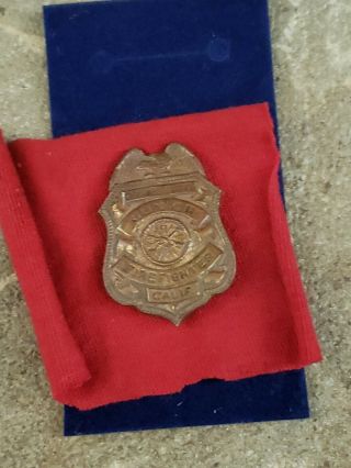 Vintage Orange County Ca Junior Firefighter Badge