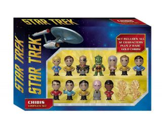 Classic Star Trek Chibi Figures Collectors Set Of 14,  Nd 2016