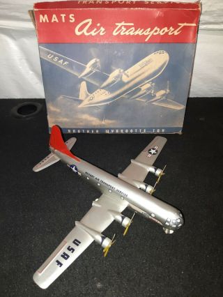 Rare Wyandotte Military Air Transport Service Usaf Airplane Box