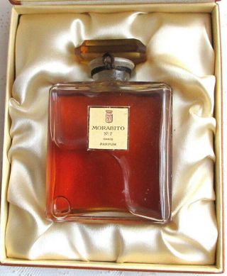 Morapito No 7 Paris Vintage Perfume Bottle Box France