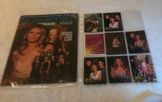 Buffy The Vampire Slayer Non Sport Update Promo Cards Wc - 1999 B5 - 2 Sfx - 1 Sd - 1999