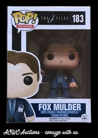 Funko Pop - Television - The X - Files - Fox Mulder (vaulted)