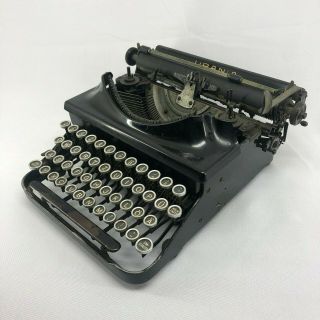 1942 Urania Klein Typewriter Vintage Portable Clemens Muller Germany 3