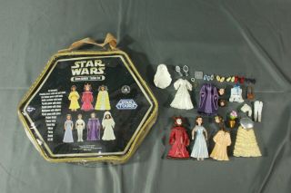 Disney Star Wars Star Tours Queen Amidala Fashion Doll Set Polly Pocket Style