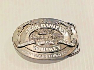 Jack Daniels Vintage Belt Buckle 1989