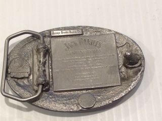 Jack Daniels vintage belt buckle 1989 2