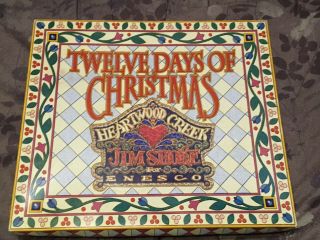 Jim Shore Heartwood Creek 12 Days Of Christmas Ornament Set