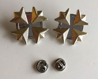 Star Trek Movie Era Admiral Rank Pins (uniform Set Of 2)