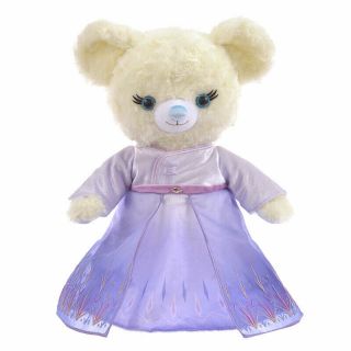 Unibearsity Costume For Plush Doll Elsa Purple Frozen 2 Disney Store Japan
