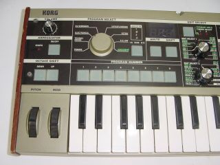 Vintage Korg MicroKorg 37 Keys Analog Synthesizer Vocoder - FOR REPAIR OR PARTS 3
