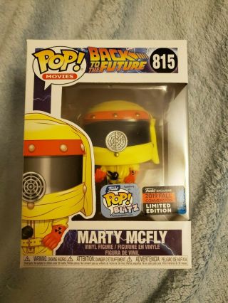 Funko Pop Marty Mcfly 815 Back To The Future 2019 Fall Convention