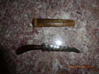 Vintage Fine Pacific Island Indonesian Philippines Short Keris Kris Sword Dagger