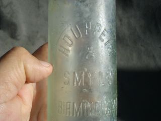 Tall Houppert & Smyly Bottle Birmingham Alabama Early Ala