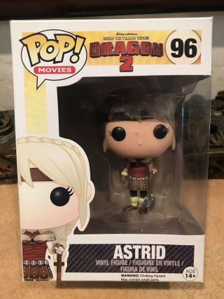 Funko Pop Movies Astrid 96 From How To Train Your Dragon 2